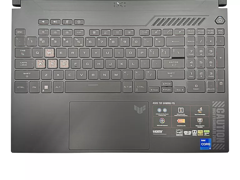 LAPTOP ASUS TUF GAMING F15 I7-13620H 16GB 1TB RTX 4060 W11 - GW.01.2027R