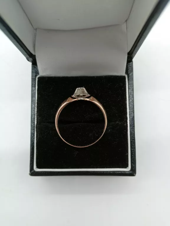 WYRÓB JUBILERSKI UŻYWANY ZŁOTY PIERŚCIONEK 2,11 585