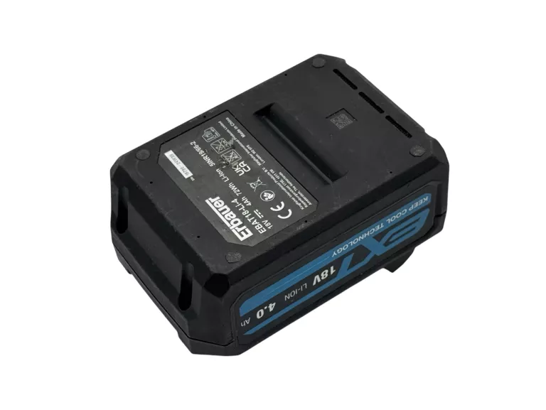 SZLIFIERKA KĄTOWA ERBAUER EAG18-LI 125MM + 1X AKU 4.0AH - GW 10.2026R