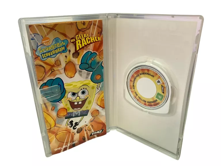 GRA PSP SPONGEBOB KANCIASTOPORTY: ŻÓŁTY MŚCICIEL - DE!