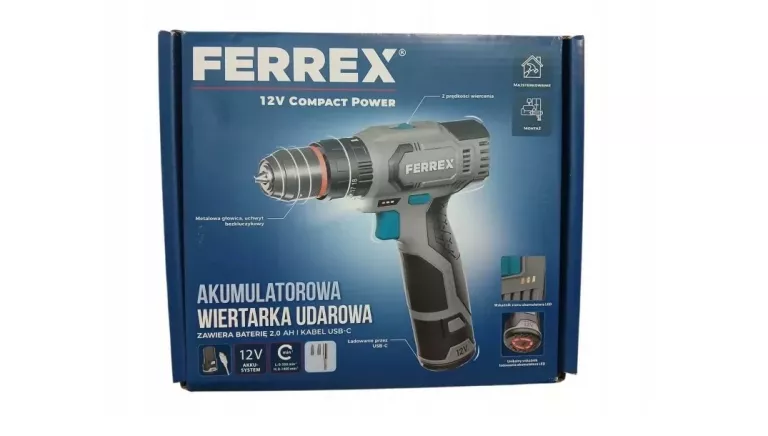 FERREX WKRĘTARKA UDAROWA