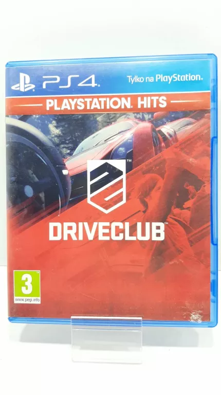 GRA DRIVECLUB NA PS4 SONY PLAYSTATION 4 (PS4), POLSKA WERSJA