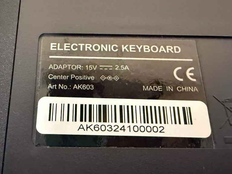 KEYBOARD ELEKTRONICZNY MEDELI AK603 + GW. DO 06.02.2027