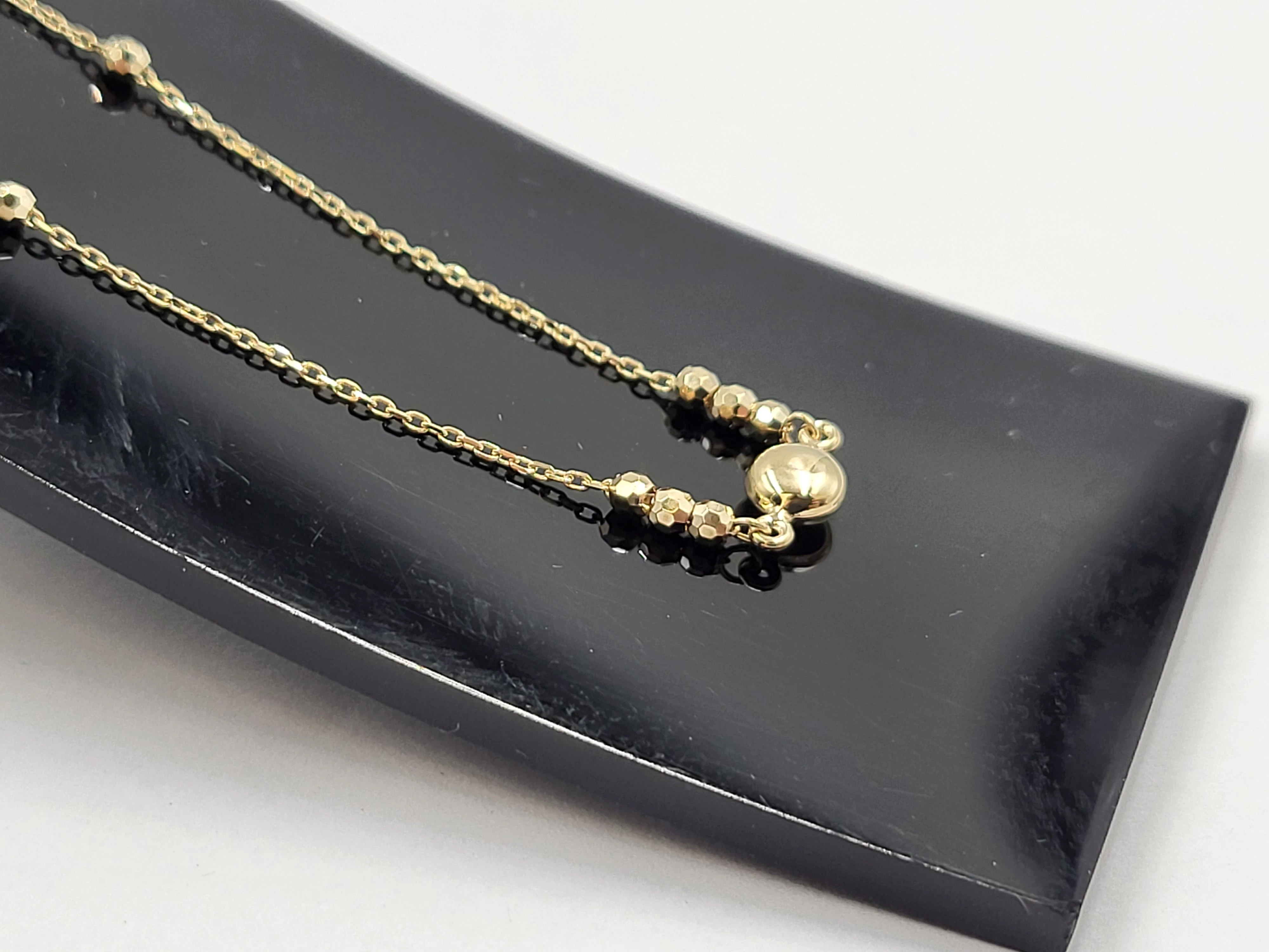 zloty-lancuszek-celebrytka-z-kuleczkami-333-106g-42cm-stan-11323-2