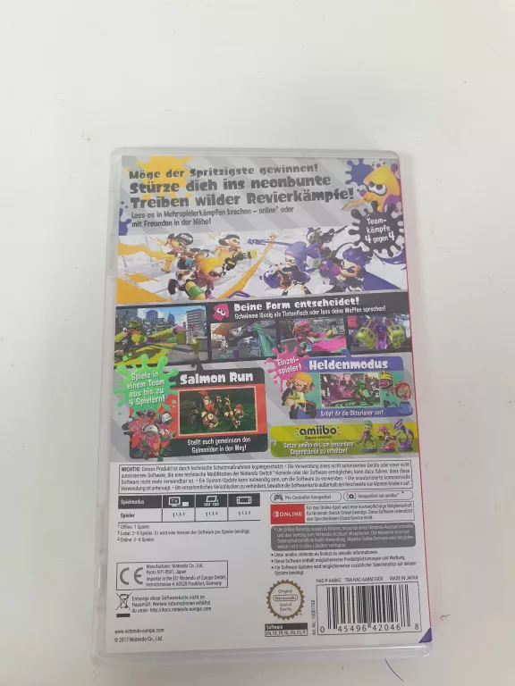 GRA NA NINTENDO SWITCH - SPLATOON 2