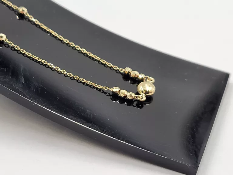 zloty-lancuszek-celebrytka-z-kuleczkami-333-106g-42cm-stan-11323-2