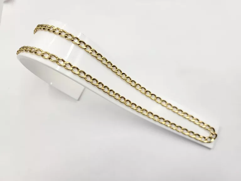 ZŁOTY ŁAŃCUSZEK PANCERKA 585 8,28G 57CM