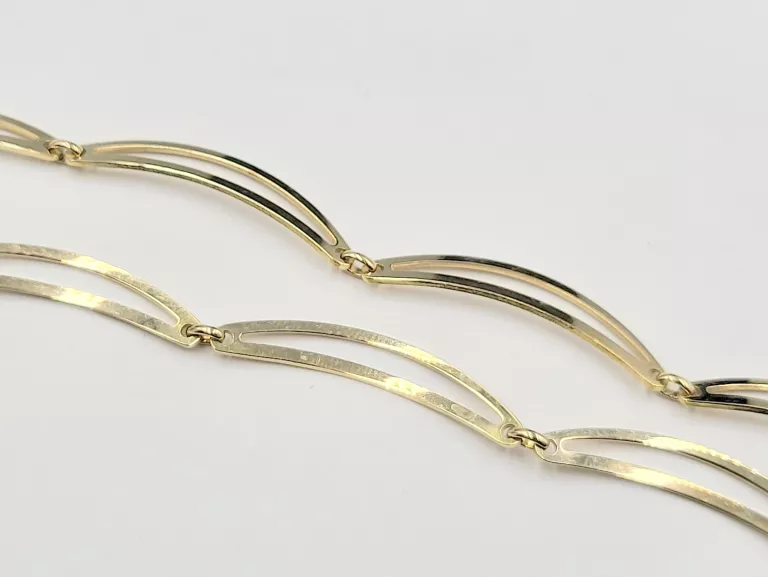 ZŁOTY ŁAŃCUSZEK KOLIA 333 8,10G 46CM