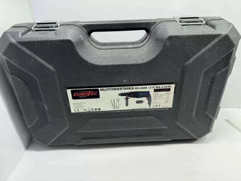 MŁOTOWIERTARKA EUROTEC SDS PLUS 2600