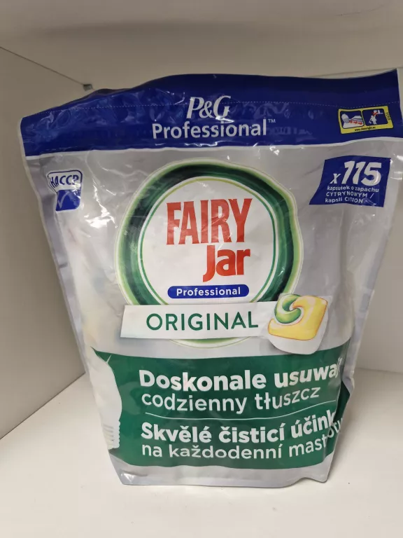 KAPSUŁKI DO ZMYWARKI FAIRY PROFESSIONAL ALL-IN-ONE LEMON 115 SZTUK