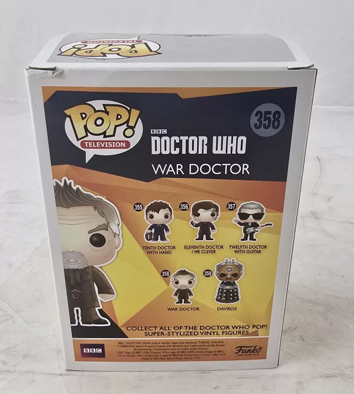 FUNKO POP DOCTOR WHO: WAR DOCTOR 358