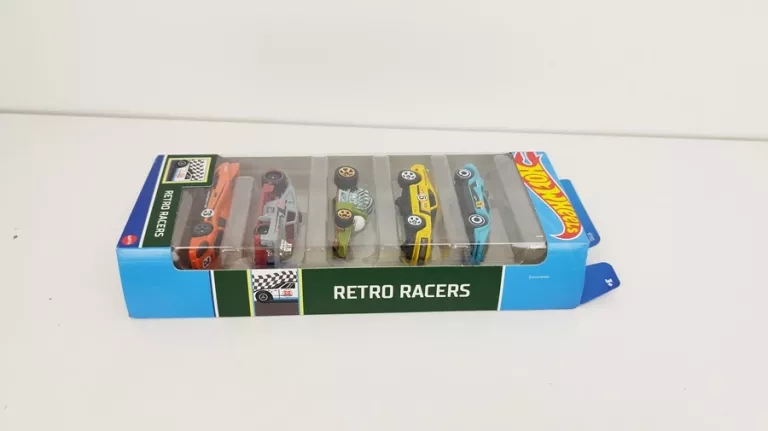 SAMOCHODY HOT WHEELS RETRO RACERS HTV50 5-PAK