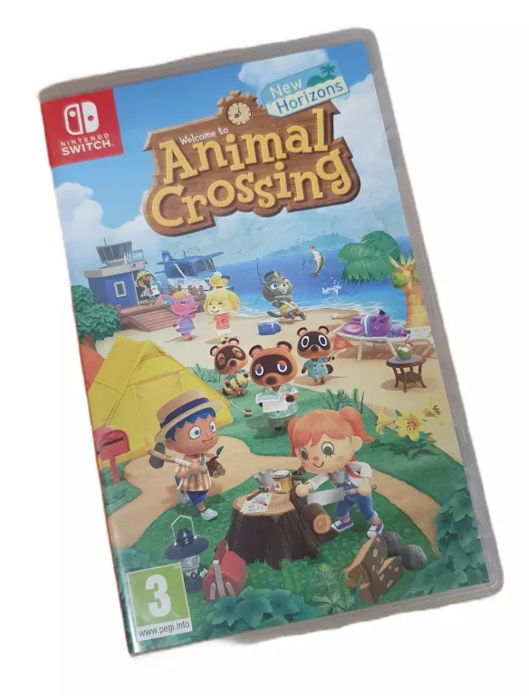 GRA NINTENDO SWITCH WELCOME ANIMAL CROSSING