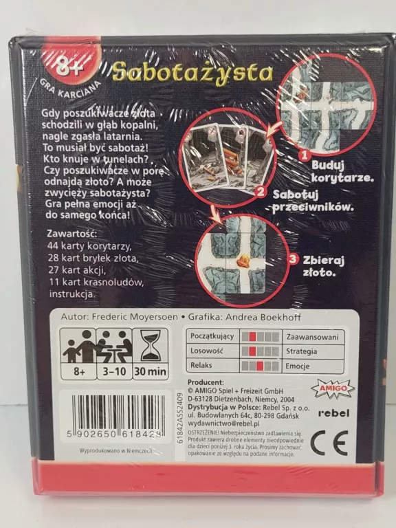 GRA PLANSZOWA SABOTAŻYSTA REBEL