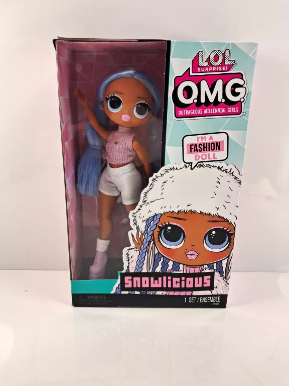 L.O.L. SURPRISE! O.M.G. SNOWLICIOUS 987703 LALKA LOL FASHION DOLL