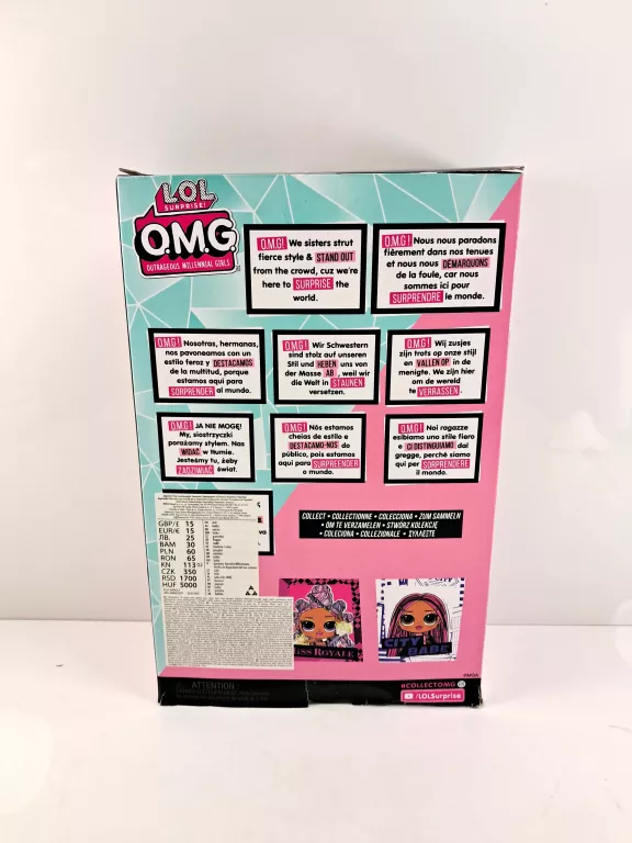 L.O.L. SURPRISE! O.M.G. SNOWLICIOUS 987703 LALKA LOL FASHION DOLL