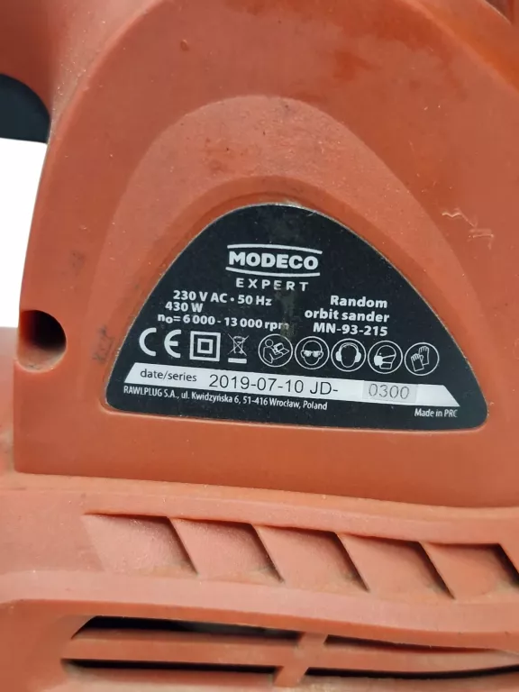 SZLIFIERKA WIELOFUNKCYJNA MODECO 430