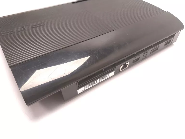 KONSOLA PS3 SUPERSLIM 500GB + PAD, OKABLOWANIE GRY KONTROLERY