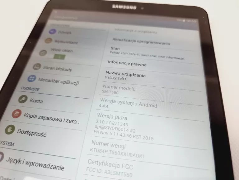 TABLET SAMSUNG GALAXY TAB E 9.6 WI-FI SM-T560
