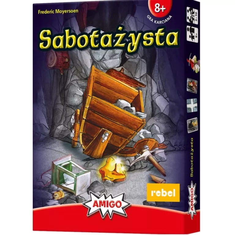 GRA PLANSZOWA SABOTAŻYSTA REBEL