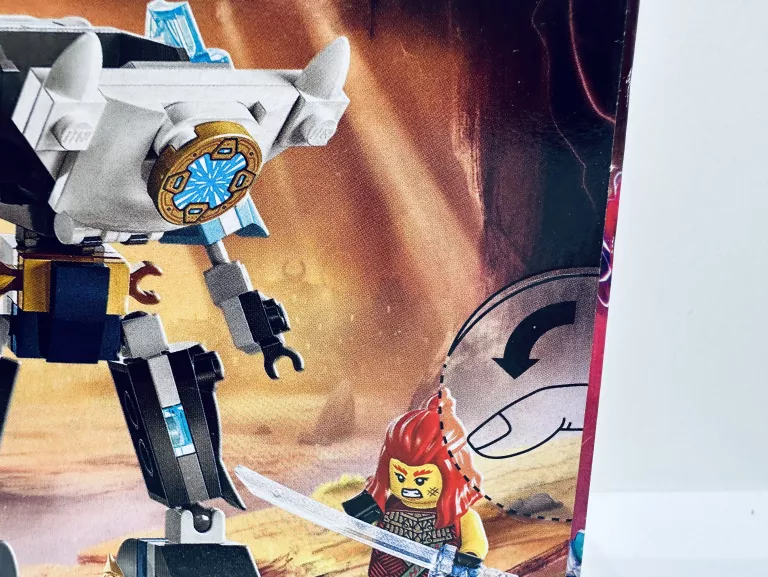 KLOCKI LEGO NINJAGO 71827 MECH W ZBROI BOJOWEJ