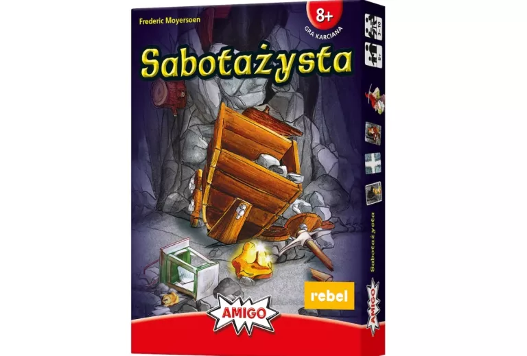 GRA KARCIANA SABOTAŻYSTA REBEL