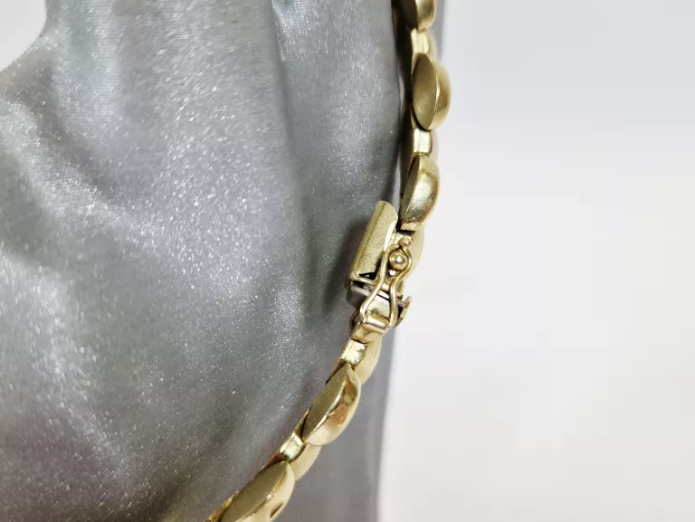 ELEGANCKA ZŁOTA BRANSOLETKA 585 20,58G DŁ 20 CM