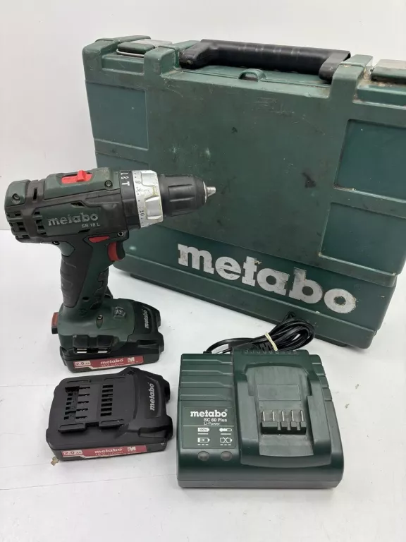 WKRĘTARKA METABO SB 18L X2 BAT + ŁAD + WALIZKA