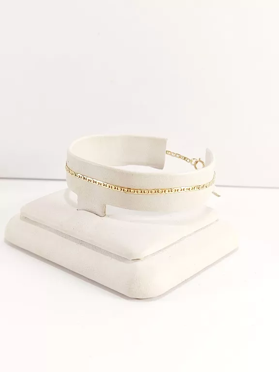 ZŁOTA BRANSOLETKA GUCCI 375 1,15G 18CM