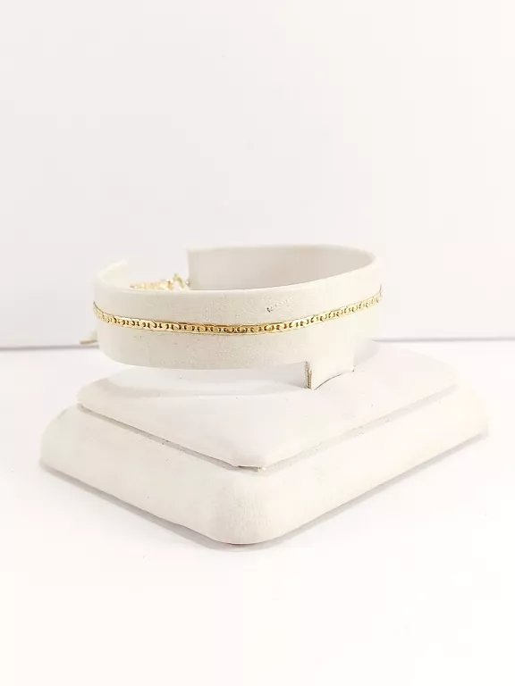 ZŁOTA BRANSOLETKA GUCCI 375 1,15G 18CM