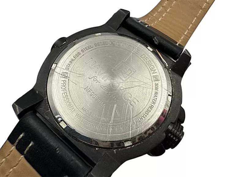 ZEGAREK MĘSKI SKÓRA NAVIFORCE 9099