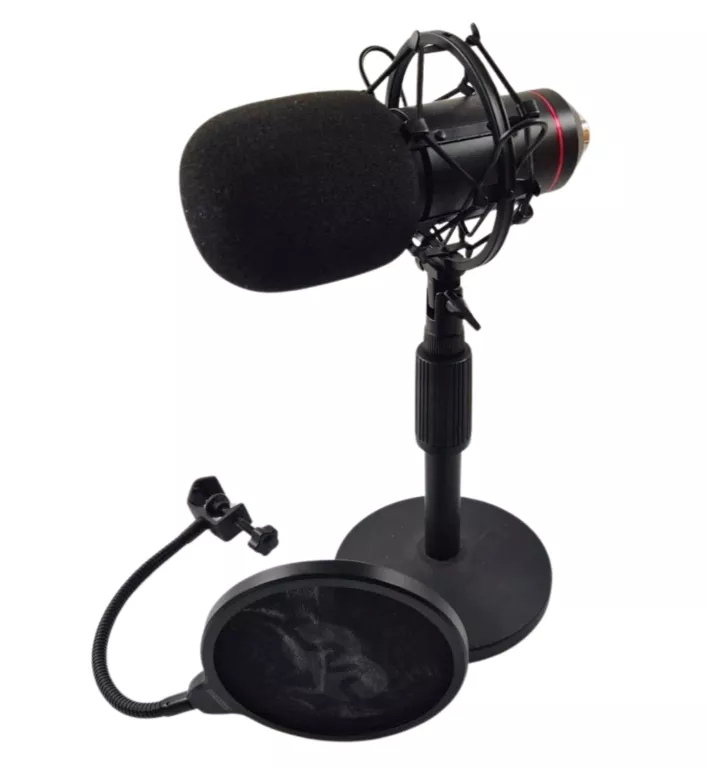 MIKROFON POJEMNOŚCIOWY USB DO PC LAPTOPA STREAMOWANIA MOZOS MKIT-900PRO
