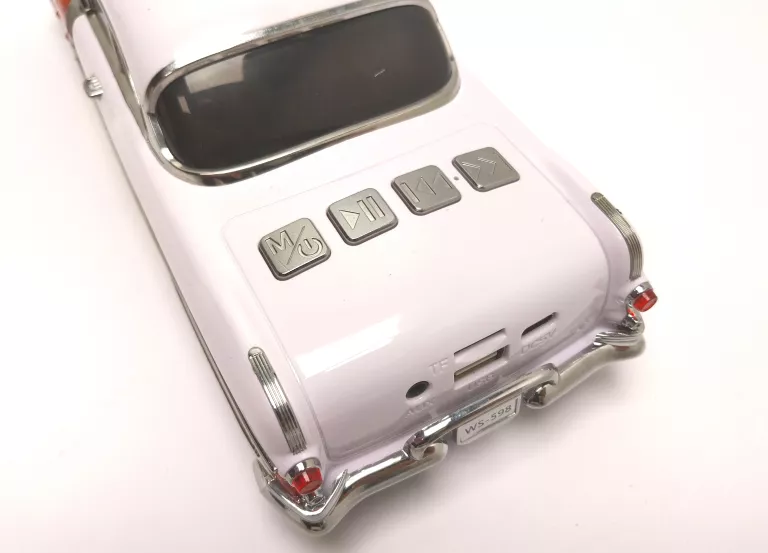 GŁOŚNIK BLUETOOTH WS-598 – SAMOCHÓD RETRO + PUDEŁKO