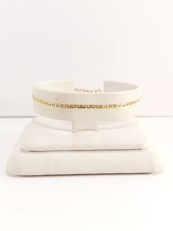 ZŁOTA BRANSOLETKA GUCCI 375 1,15G 18CM