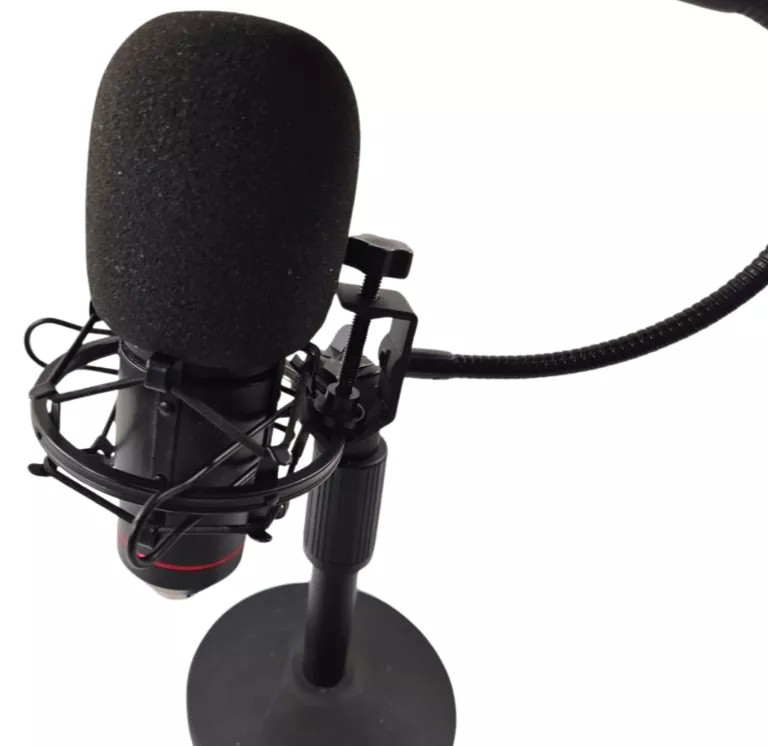 MIKROFON POJEMNOŚCIOWY USB DO PC LAPTOPA STREAMOWANIA MOZOS MKIT-900PRO