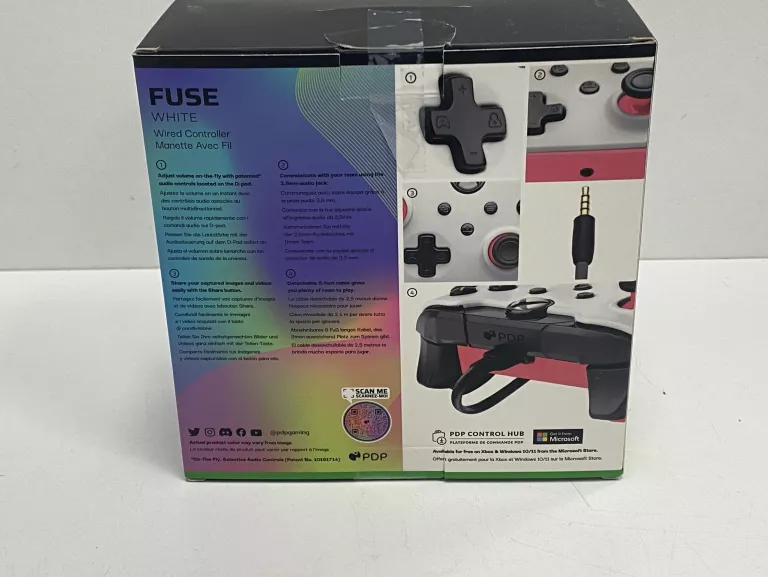 2 PADY PRZEWODOWE FUSE WHITE