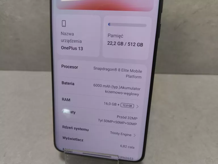 TELEFON ONEPLUS 13 16/512 *DW ZAK*