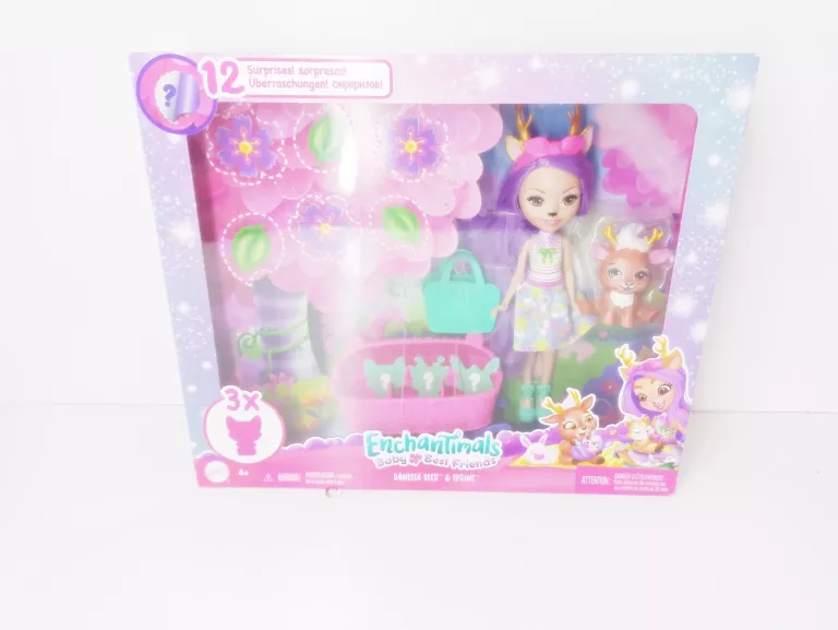 MATTEL ENCHANTIMALS DANESSA NIESPODZIANKA HLK84