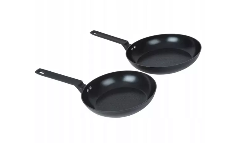 ZESTAW 2 PATELNI CERAMICZNYCH 24 I 28 CM PRAKTYCZNE NIEPRZYWIERAJĄCE