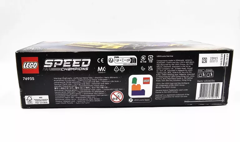 KLOCKI LEGO SPEED CHAMPIONS 76935 NASCAR NEXT GEN CHEVROLET CAMARO ZL1