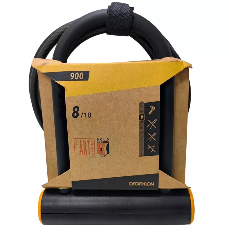 ZAPIĘCIE ROWEROWE BTWIN U-LOCK D900 M