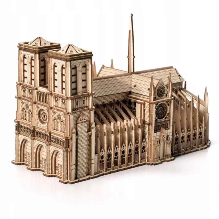 PUZZLE DREWNIANE 3D KATEDRA NOTRE DAME