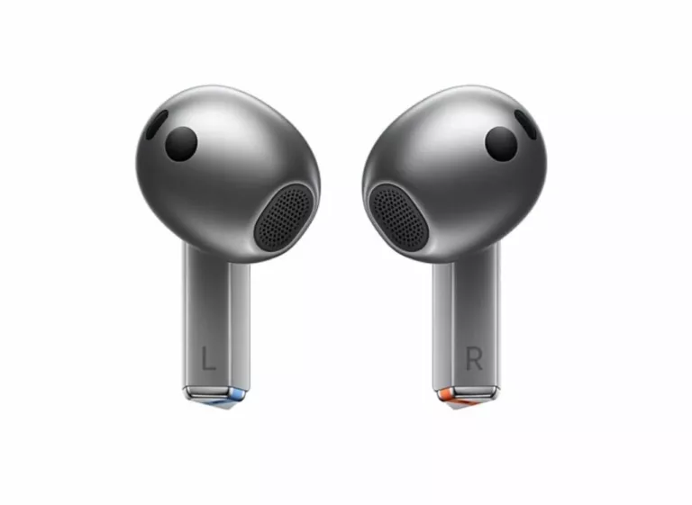 SŁUCHAWKI BEZPRZEWODOWE DOUSZNE SAMSUNG BUDS3 SREBRNE