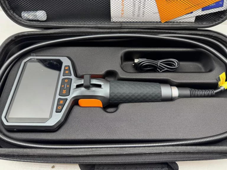 KAMERA ENDOSKOPOWATESLONG LCD 4,5", KAMERA INSPEKCYJNA, RUROWA, PRZEGUBOWA