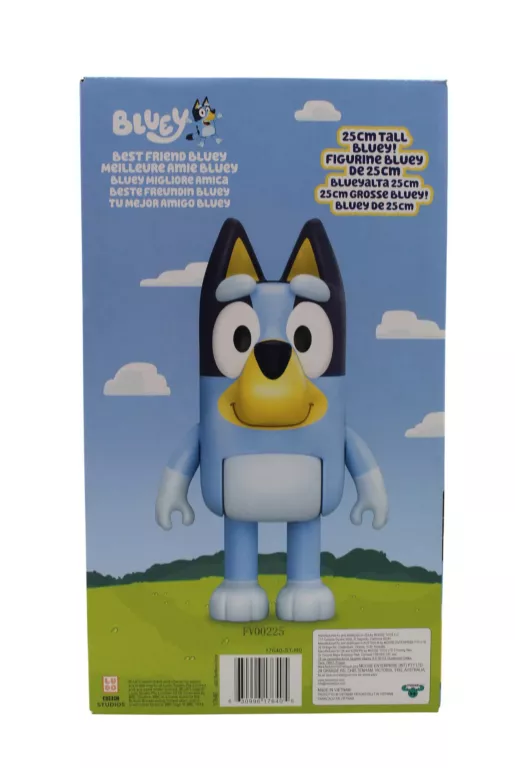 MOOSE TOYS BLUEY BEST FRIEND BLUEY FIGURKA RUCHOMA 25 CM