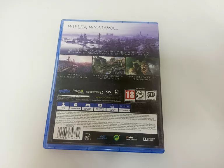 SONY PLAYSTATION 4 METRO EXODUS