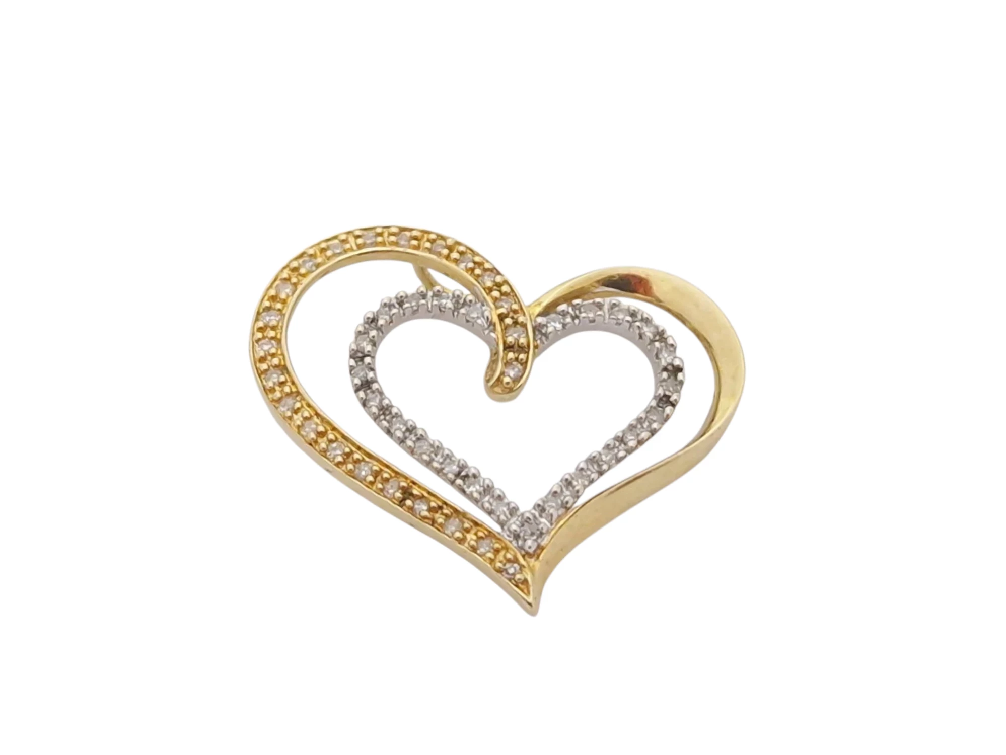 zloty-wiosiorek-dwa-serca-z-diamentami-290g-585-14k-47szt-019ct-dubois-4a-lok5-bialystok