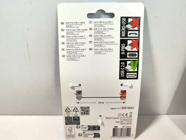 KABEL USB-C DO USB-C SOLOGIC 1,5M