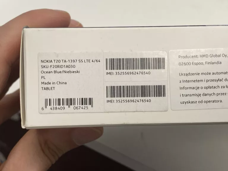 TABLET 10,4 " NOKIA T20 4GB/64GB LTE