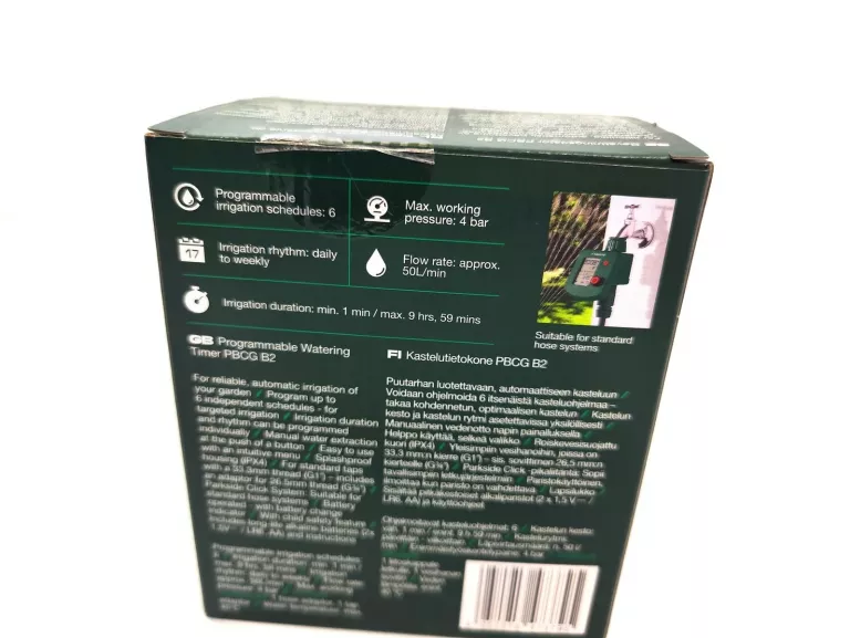 STEROWNIK NAWADNIANIA PARKSIDE PBCG B2